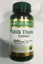 Naturens Bounty Milk Thistle 1000mg, Herbal Health Supplement, Daily Supplement, Gluten Free, Rapid Release Softgels, 50 Ct