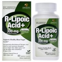 Genceutic Naturals R-Lipoic Acid Dietary Supplement | Vegetarian | Vegan | Gluten Free | Non GMO | 300mg (60 kapslar) | Enkel greve