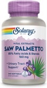 SOLARAY Saw Palmetto Extract - Prostate Health and Urinary Tract Support - 136 mg Fatty Acids and Sterols - Lab Verified, 60-Day Money-Back Guarantee (240 portioner, 240 Softgels)