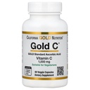 Kalifornien Gold Nutrition Gold CTM, USP Grade Vitamin C, 1000 mg, 60 Veggie Capsules