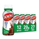 BOOST High Protein Redo att dricka balanserad näringsdryck, Rich Chocolate, 8 FL OZ (Pack av 12)