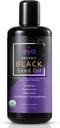 Eya Vitaminer, organisk egyptisk svart kuminfröolja (Nigella sativa), Cold-Pressed, hjälper till att stödja hälsosam tarm för Digestive & Immune System, Vegan (200ml)
