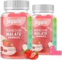 Magnesium Malate Gummies 1000mg | Magnesium Malate Supplement med L-Theanine, CoQ10 & Vitamin B6 | High Potency Stress Relief & Muscle Support | Non-GMO, Vegan, Gluten-Free | 120 Gummies