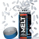 MELT - Bästa termogena fettbrännare för män och kvinnor - Appetite Suppressant Pills för snabb viktminskning - Energibooster och Mental Focus Supplement - Diet Pills Det arbetet - 60 caps