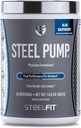 SteelFit Steel Pump | Avancerad Pre Workout Powder & Nitric Oxide Supplement | Blue Raspberry, 30 Servings | för Muscle Building & Recovery | Tillverkad med Peak ATP, Ashwagandha, & Electrolytes