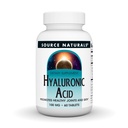 Källa Naturals Hyaluronsyra, främjar hälsosamma gemensamma och hud *, 100mg - 60 tabletter