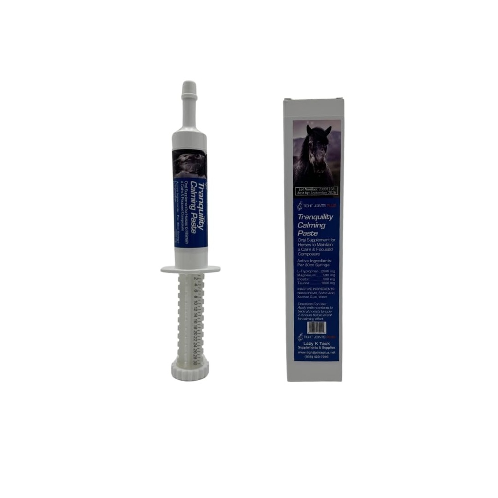 Tranquility Calming Paste för hästar
