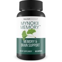 Mynokii Memory - Nootropic Brain Supplement - Memory & Brain Support med Ginkgo Biloba & DMAE - Aid Memory, Focus, Clarity, Productivity - Främja Clear Thinking & Concentration - Minnestillägg