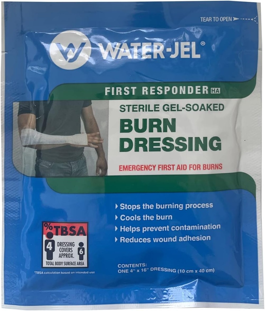 Water Jel Burn Dressing, Sterile 4 X 16 från Rescue Essentials