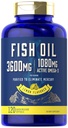 Carlyle Fish Oil 3600mg | 1080mg Omega 3 | 120 greve | Icke-GMO och Gluten fri tillägg