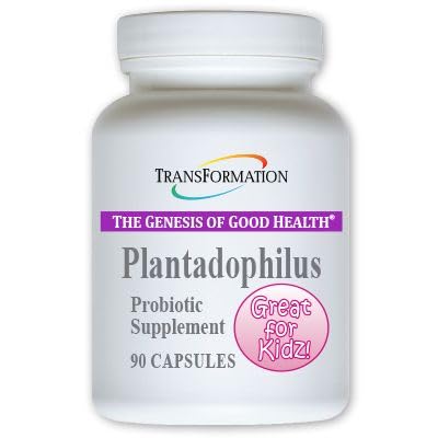 Förvandling Genesis of Good Health Enzymes Plantadophilus Natural Plant-Based Probiotics Supplement, Practitioner Recommended, Non-GMO, för Digestive Health, Immune Support, Gut Balance, 90
