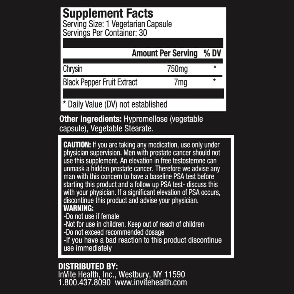 Inbjud hälsoprostata Hx Health Supplement för män, ger avancerat stöd för prostata hälsa, icke-GMO kosttillskott, 120 vegetariska kapslar
