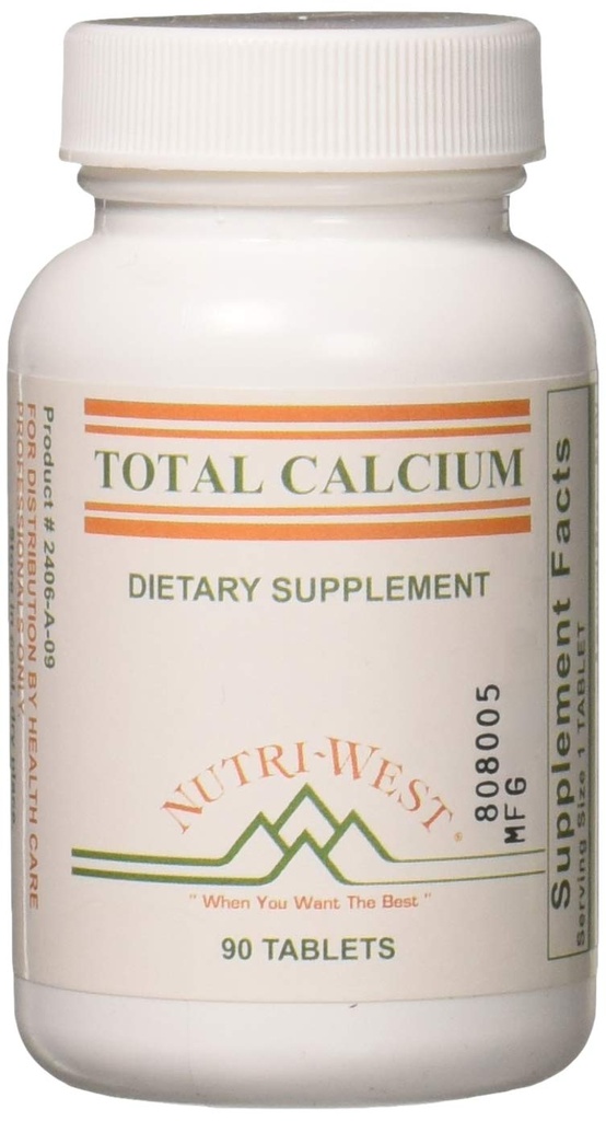 Nutri-West - Totalt kalcium - 90 av Nutri-West