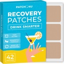 Party Recovery Patches 42 Pack - Wake Up Refreshed & Energized with Our 100% Natural Ingredients Patch - Skin-Friendly & Waterproof - Applicera innan du dricker - Förbättrad morgonformel