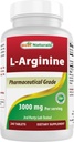 Bästa naturliga L-arginin 3000mg Per servering - 240 tabletter - farmaceutisk grad - icke-GMO & Glutenfri - Tillverkad i USA