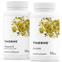 THORNE - Bone Health Bundle - Vitamin K & vitamin D-5000 Combo för starka ben - 30 till 60 portioner