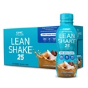 GNC Lean Shake 25 Protein Shake, Clinically Proven Weight Management, Meal Replacement, 25g Protein med Zero Added Sugar, redo att dricka, Coconut Caramel, Pack 12