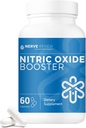 Nerve Renew Nitric Oxide Booster - Nitric Oxide Supplement med L Arginine Hydrochloride för komplett Nerve Nourishment - 60 kapslar