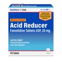 HealthCareAisle Famotidine 20 mg, 170 tabletter, Maximal Strength Acid Reducer, Förhindrar och lindrar Heartburn på grund av syra indigestion