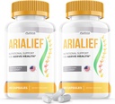 (2 Pack) Arialief Capsules Sciatica - Officiell Formel - Arialief Vitamin Supplement Advanced Strength Formula, Arialief Capsules Nutritional Support Maximum Strength Overall Wellness (120 kapslar)