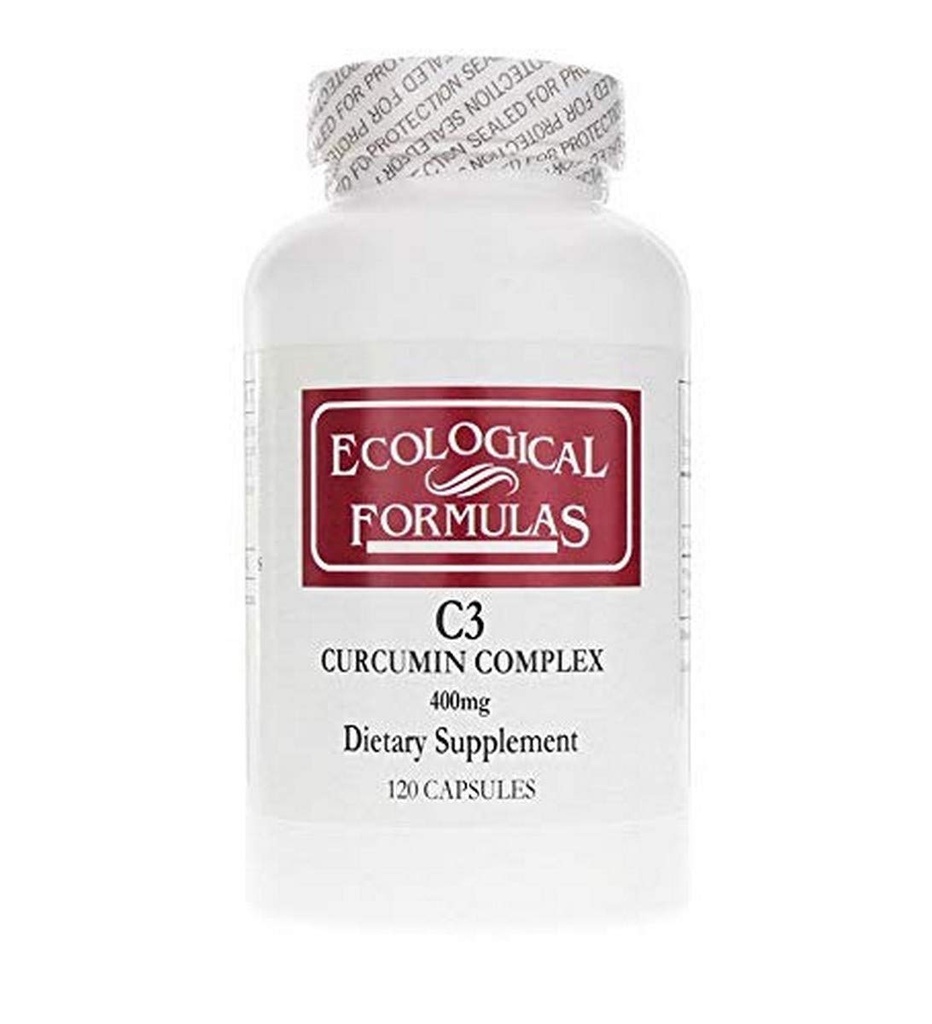 Ekologiska formler C3 Curcumin Complex 400 Mg,120 Count