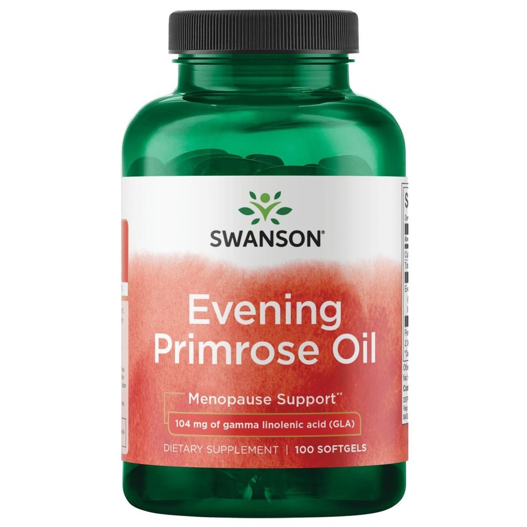 Swanson Evening Primrose Oil (Omegatru) 1300 Milligram 100 Sgels