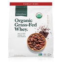 Natural Force Whey Protein Powder - Choklad, 5 lbs - Grass Fed Organic, Pure, Keto & Paleo Friendly, Low Carb, Kosher, Non GMO - Family Size A2 Protein