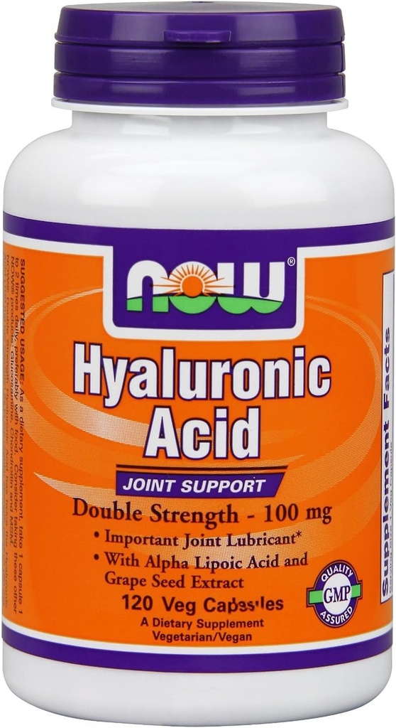 Hyaluronsyra 2X Plus Veg kapslar, 100 mg - 120 ct (Pack of 2)