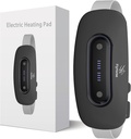 Electric Heating Pad, Portable Cordless Menstrual Värme Pad med 4 värmenivåer och 4 Massage Modes, Snabb Stor Värme Belly Wrap Bälte för kramper, Back Pain Relief Gifts för kvinnor Flickor Her (Black)
