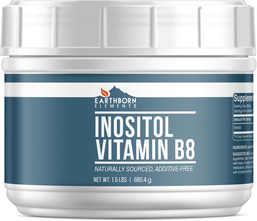 Jordfödda element inositol (1,5 lb), vitamin B8, alltid ren