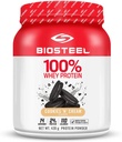 BIOSTEEL 100% Whey Protein Powder - Cookies & Cream, 14 Servings, 24g Protein, Whey Protein för Pro Athletes, Sugar Free, RBGH Free, Non-GMO, Förbättrad återhämtning och Muscle Building