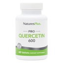 Natures Plus PRO Quercetin 600 mg - 60 tabletter - Non-GMO, Vegan & Gluten Free - 60 portioner