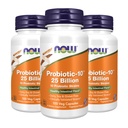 Nu livsmedel Probiotic-10 25 miljarder, 100 greve (Pack of 3)