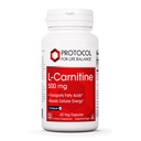 PROTOCOL FOR LIFE BALANCE L-Carnitine 500mg - Cell Energy Metabolism - Motion Performance, Recovery - 60 Veg Caps