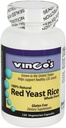 Vincos - 100% naturliga röda jästris - 120 vegetariska kapslar