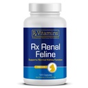 Rx Vitamins Renal Feline - Cat Kidney Support med mjölk Thistle för katter - Antiinflammatorisk för katter - ökar Cat Antioxidant Health & Cat Liver Support - Cat Immune Booster - 120 kapslar