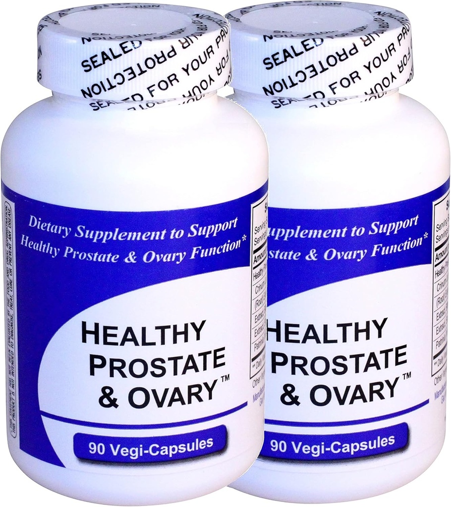 Hälsosam prostata och äggstockar (180 kapslar) koncentrerad växtbaserad blend