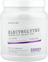 Projekt # 1 Electrolyte Drink Mix: Hållbar Hydration för Fitness med kalium [90 portioner] (Berry) | Best Electrolytes Powder | Hydrate Electrolyte Drink Powder | Hydration Powder