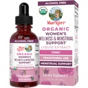 MaryRuth Organics USDA Organic Women's Wellness Liquid Herbal Supplements | Inkluderar Sting Nettle, Raspberry Leaf, Eleuthero Root, Chaste Tree Berry | Menstrual Support | Non-GMO, Vegan