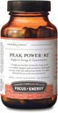 Herbalogic - Peak Power Capsules - Natural Energy & Focus - Mental koncentration - Innehåller amerikansk Ginseng & Astragalus - 90 Cap Count