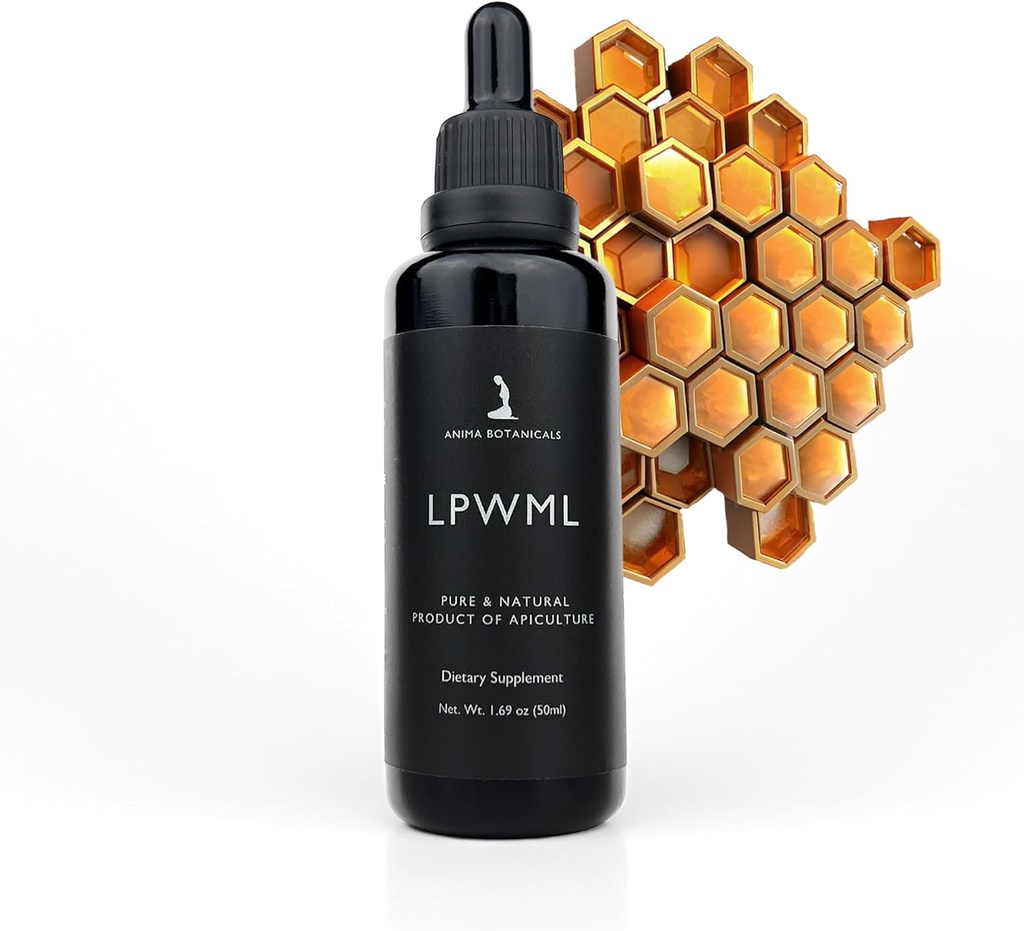 LPWML Bee Ognevka Life Product of Wax Moth Larvae All-Natural Tincture for Immune and Respiratory Health | Liquid Bontanical Extract 1.69 oz