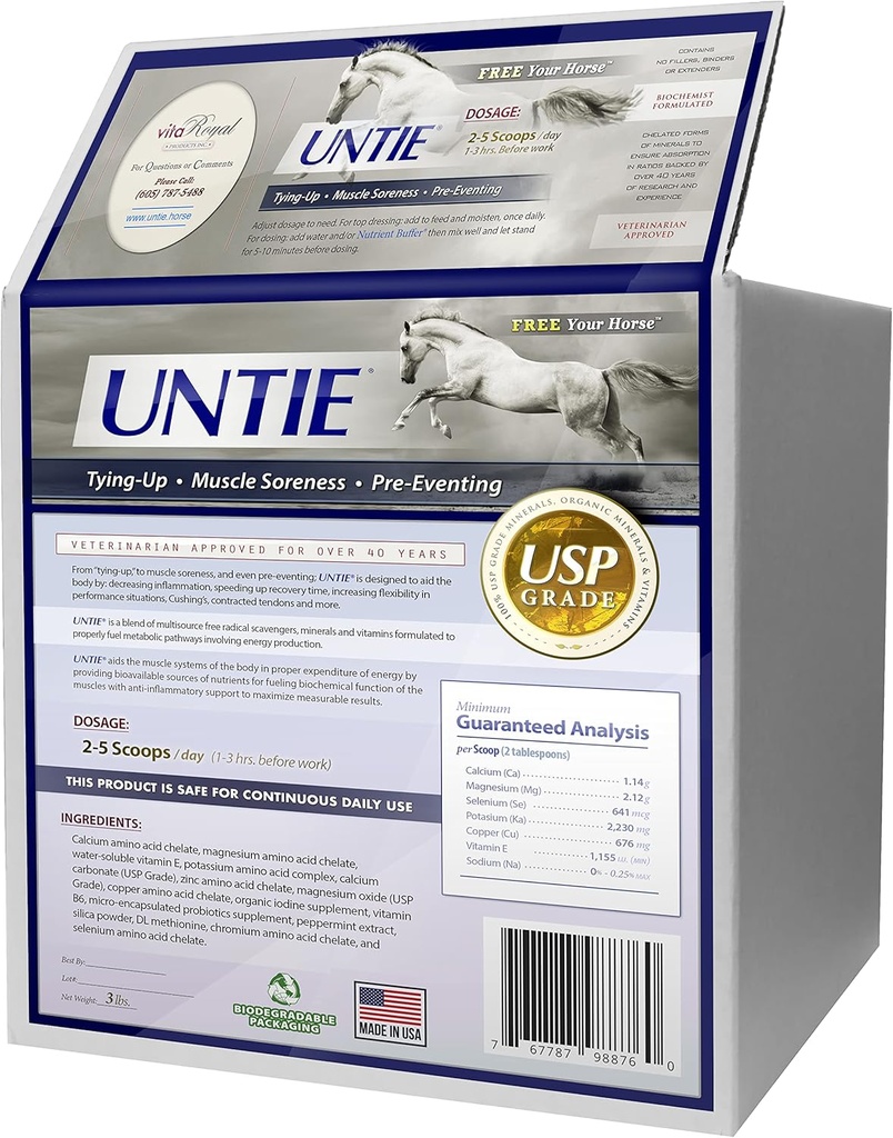for Horses - Inflammatory, Muscle and Joint Support - 100% Absorbable (3 lbs.)