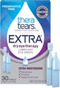 TheraTears Extra Dry Eye Therapy Preservative-Free Lubricating Eye Drops för torra ögon, 30 Single-Use Vials