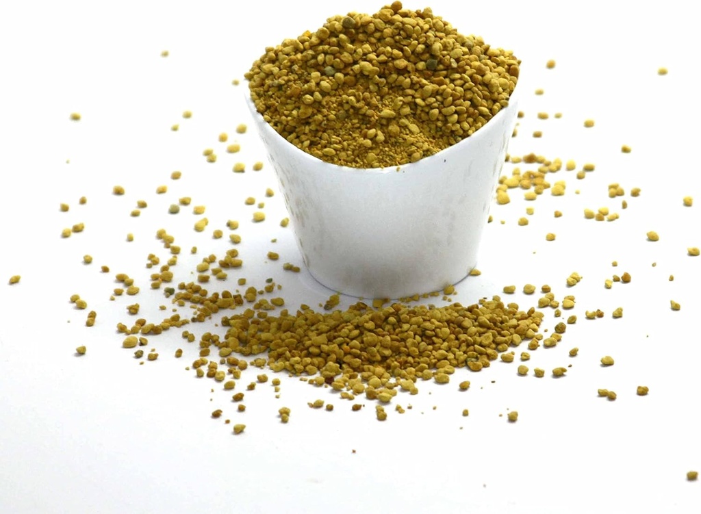BEE Pollen 100% ren naturlig icke bearbetad bipollen Granules (5 lbs)