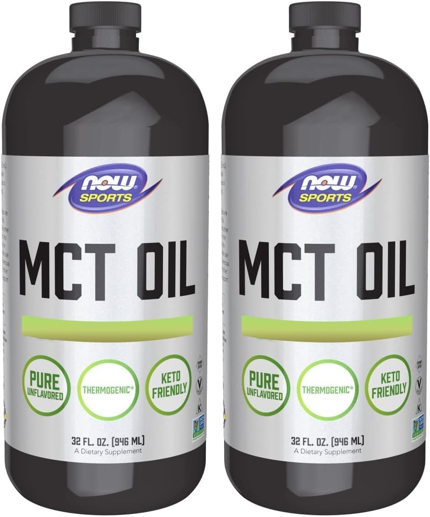 Nu livsmedel MCT 100% olja, 32 fl oz (Pack of 2)