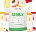 Variety Pack 1270 mg Electrolyte Powder - 3g Sugar - Monk Fruit Sweetener - Inga konstgjorda smaker - Superfood Goji Berry - Vitaminer C, B6, B12 - On-The-Go Sticks - 1 Pack (16 Packets)