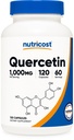 Nutricost Quercetin 1000mg, 120 kapslar - Vegetariska kapslar, 60 portioner, 500 mg per kapsel, icke-GMO, Gluten Free