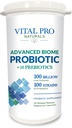 Vital Pro Naturals - Avancerad Biome Probiotic Plus Prebiotika 30 kapslar