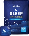 Sömnpatchar för vuxna extra styrka: Sömnstöd för män och kvinnor - Bättre all naturlig grymhet fri sömnhjälp alternativ 30 Patches