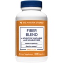 Vitamin Shoppe Fiber Blend, en naturlig källa av olöslig och löslig fiber, stöder Digestive Health & Regularity (300 kapslar)